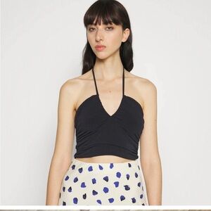 Abercrombie & fitch Black crop top